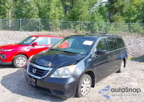 2009 Honda Odyssey Ex-L from USA, damaged, VIN 5FNRL387X9B038710